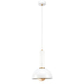 Demilune Pendant White