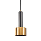Barrel Pendant Black/Gold 2