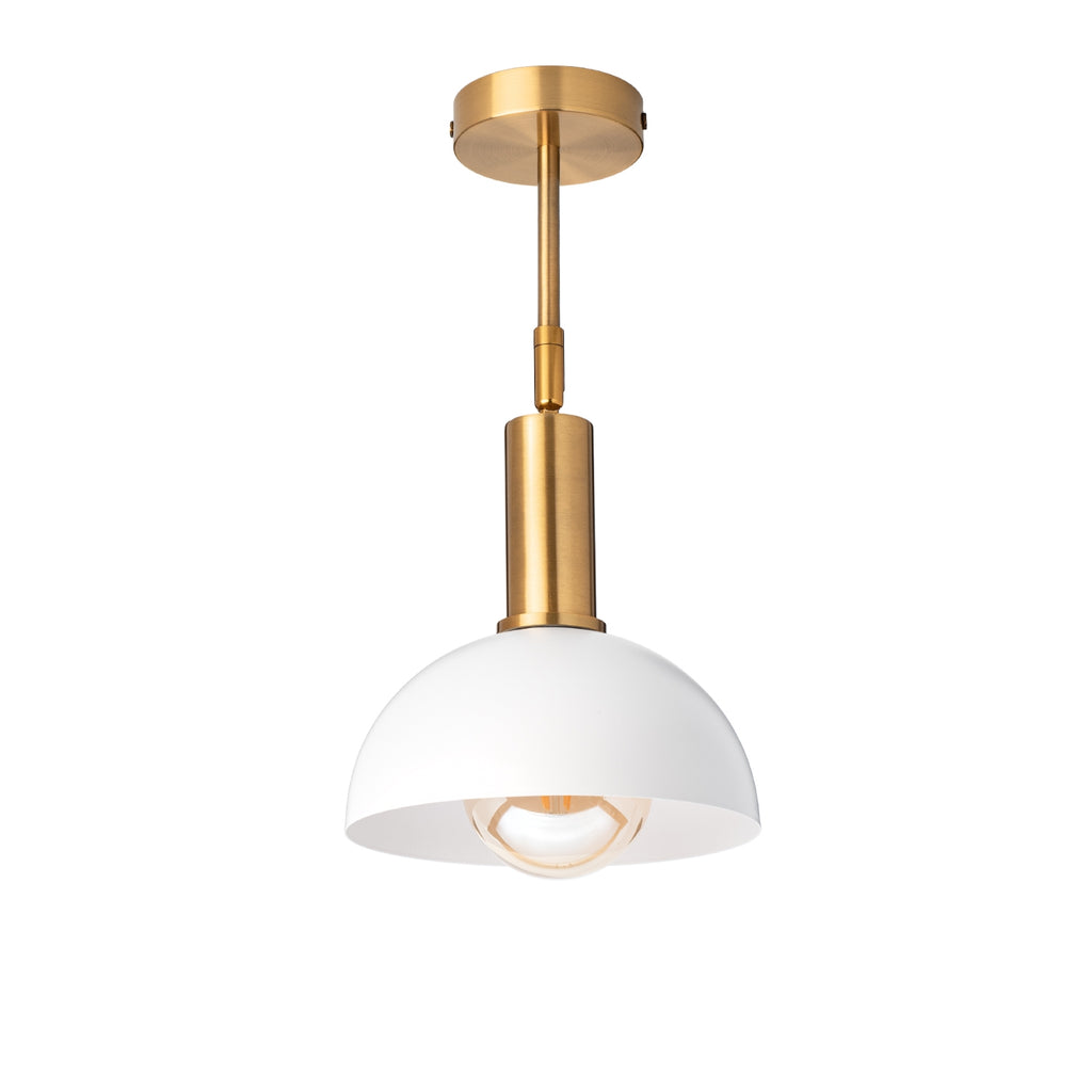 Demilune Gold/White side