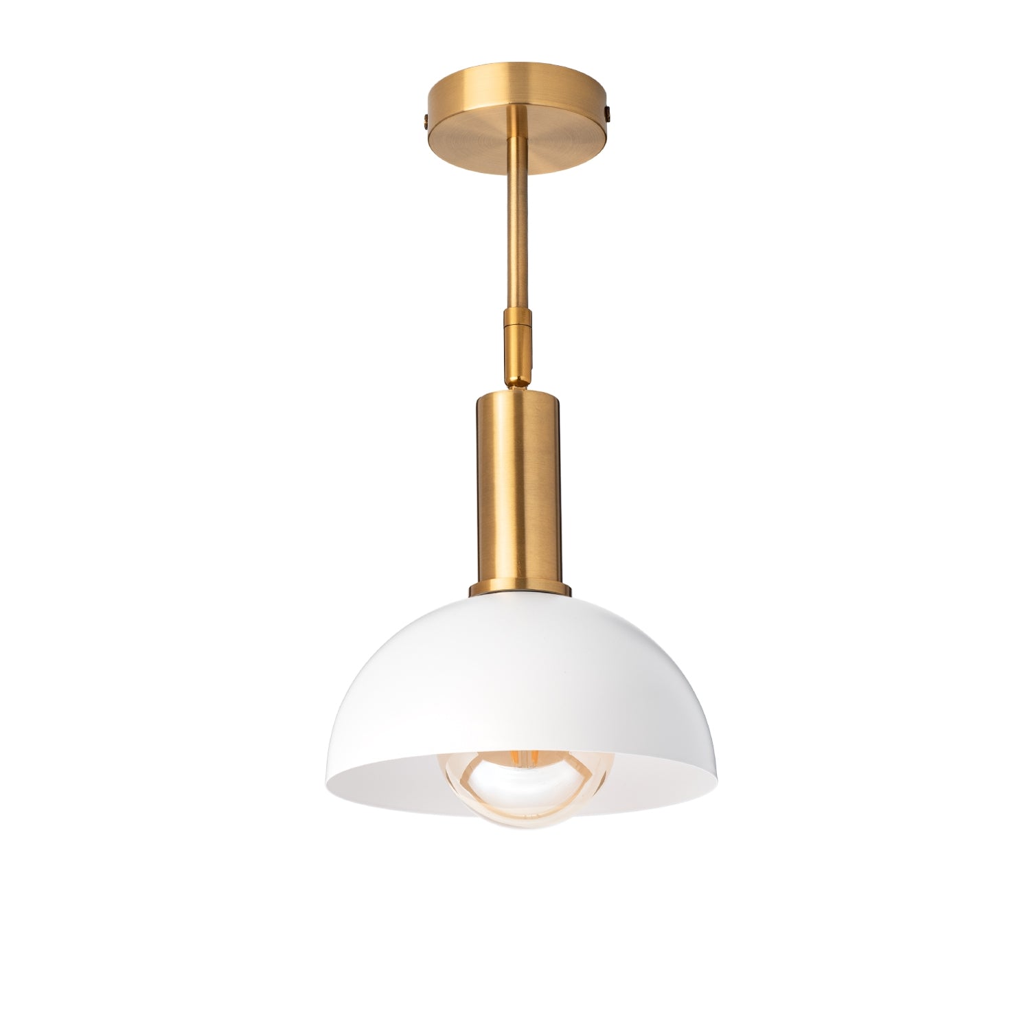 Demilune Gold/White side
