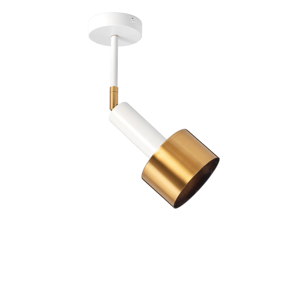 Barrel White/Gold
