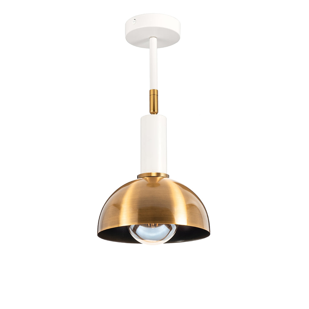 Demilune Wall White/Gold
