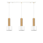 Barrel Bar Gold/White rail