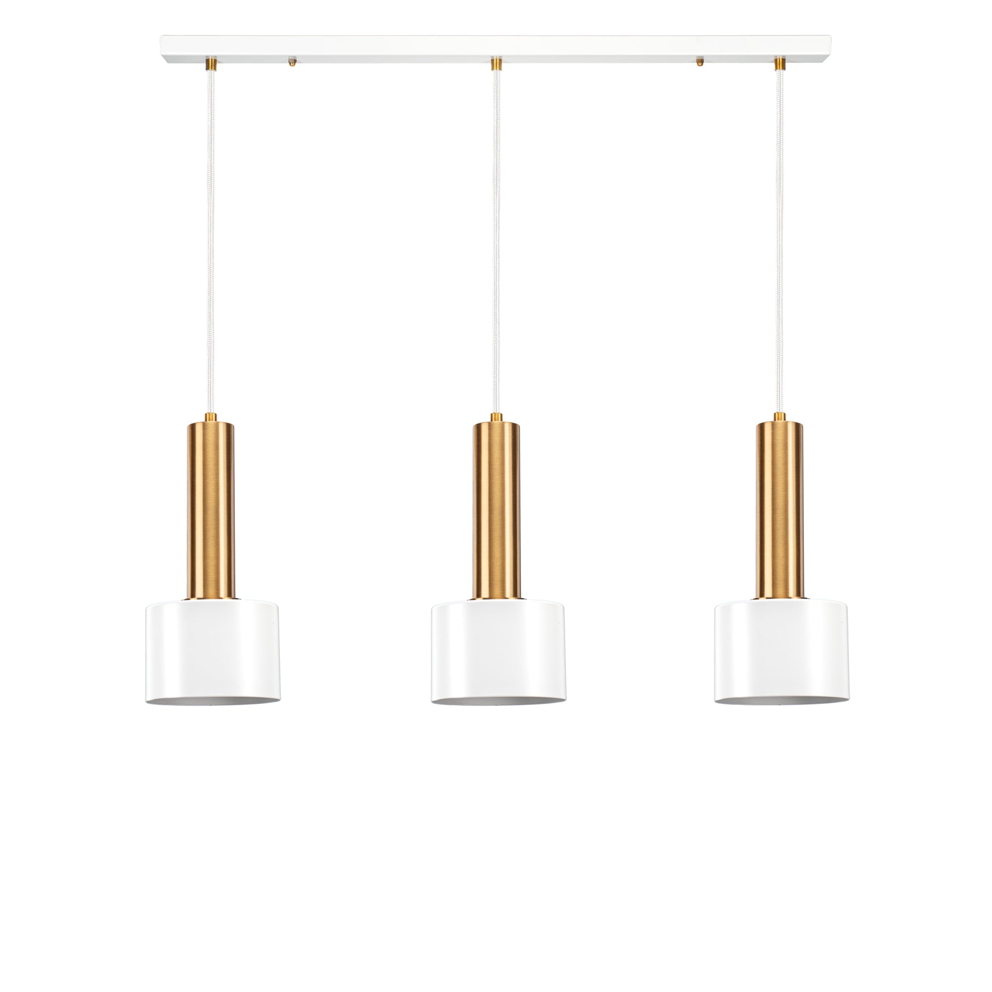 Barrel Bar Gold/White rail