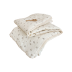 Ins Style Floral Pure Cotton Summer Quilt Class A Double Layer Yarn