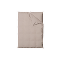 Washed Cotton Bedding Set - Breathable Bed Sheets - Taup
