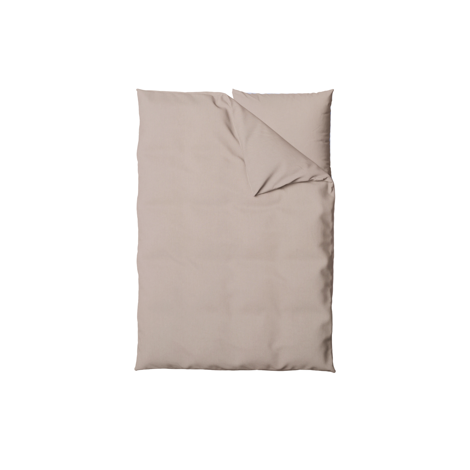 Washed Cotton Bedding Set - Breathable Bed Sheets - Taup