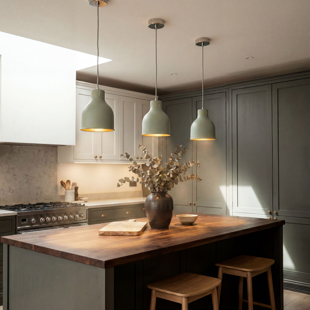 Sonorado Cone Pendant Light – Olive Green