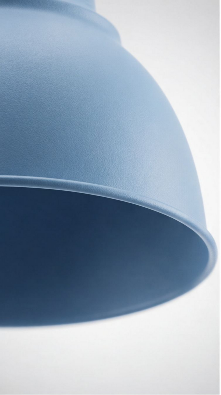 Sonorilo Bell Pendant Light – Dusty Blue