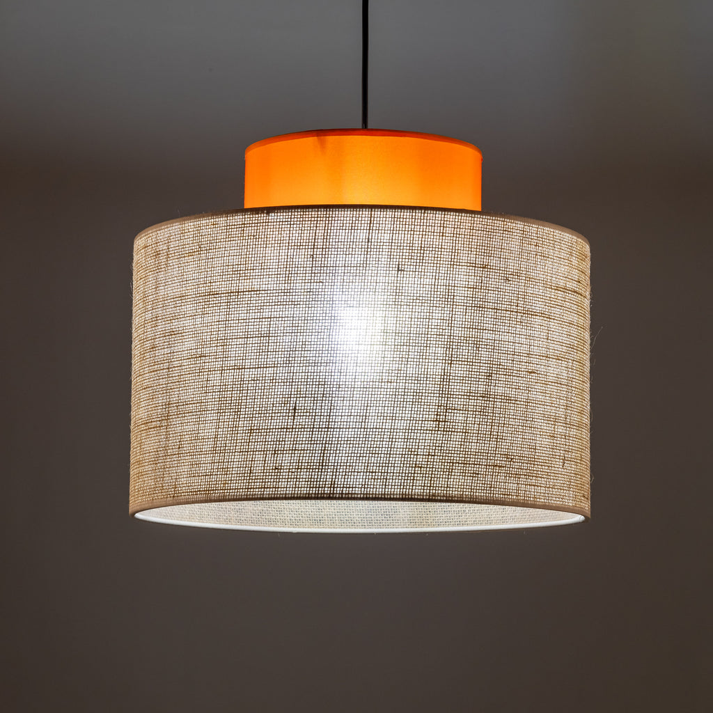 Duo Juta Woven Pendant Light