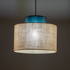 Duo Juta Woven Pendant Light