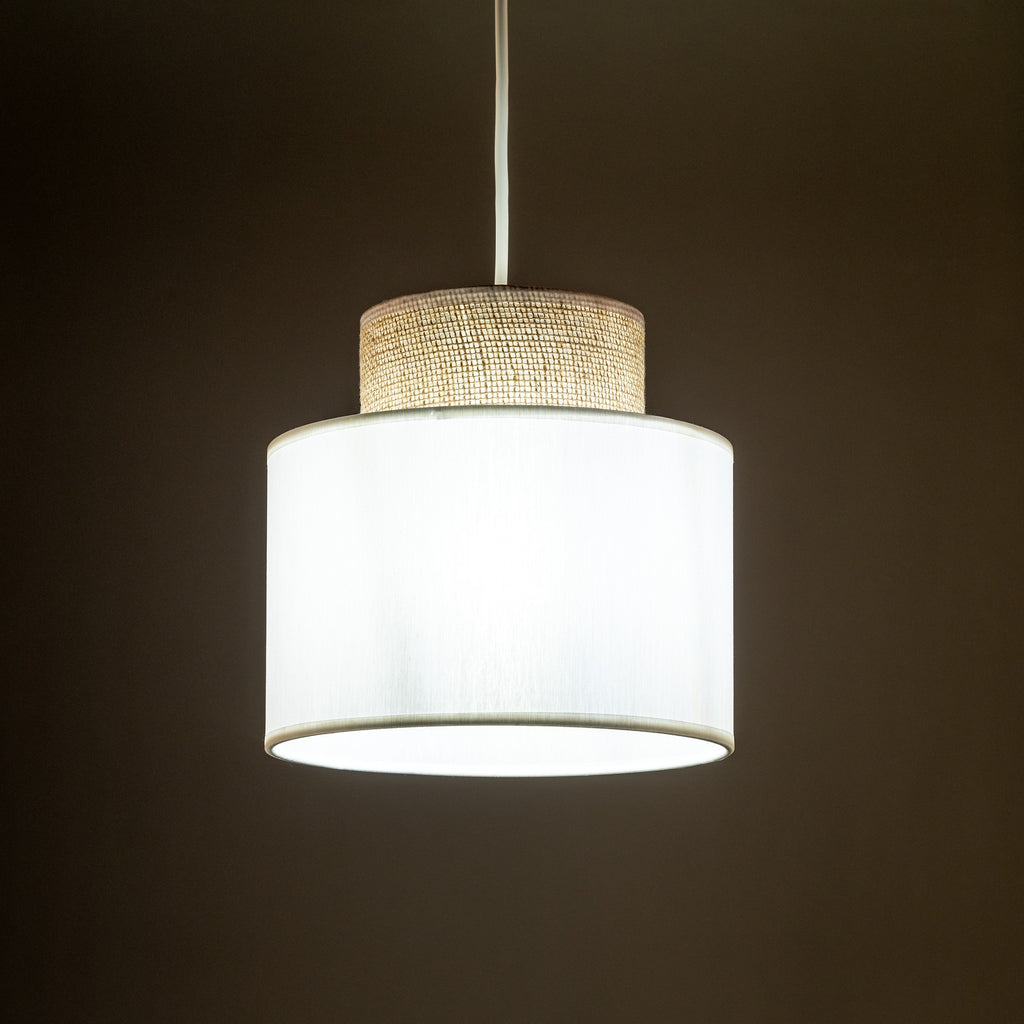 Duo Juta Woven Pendant Light