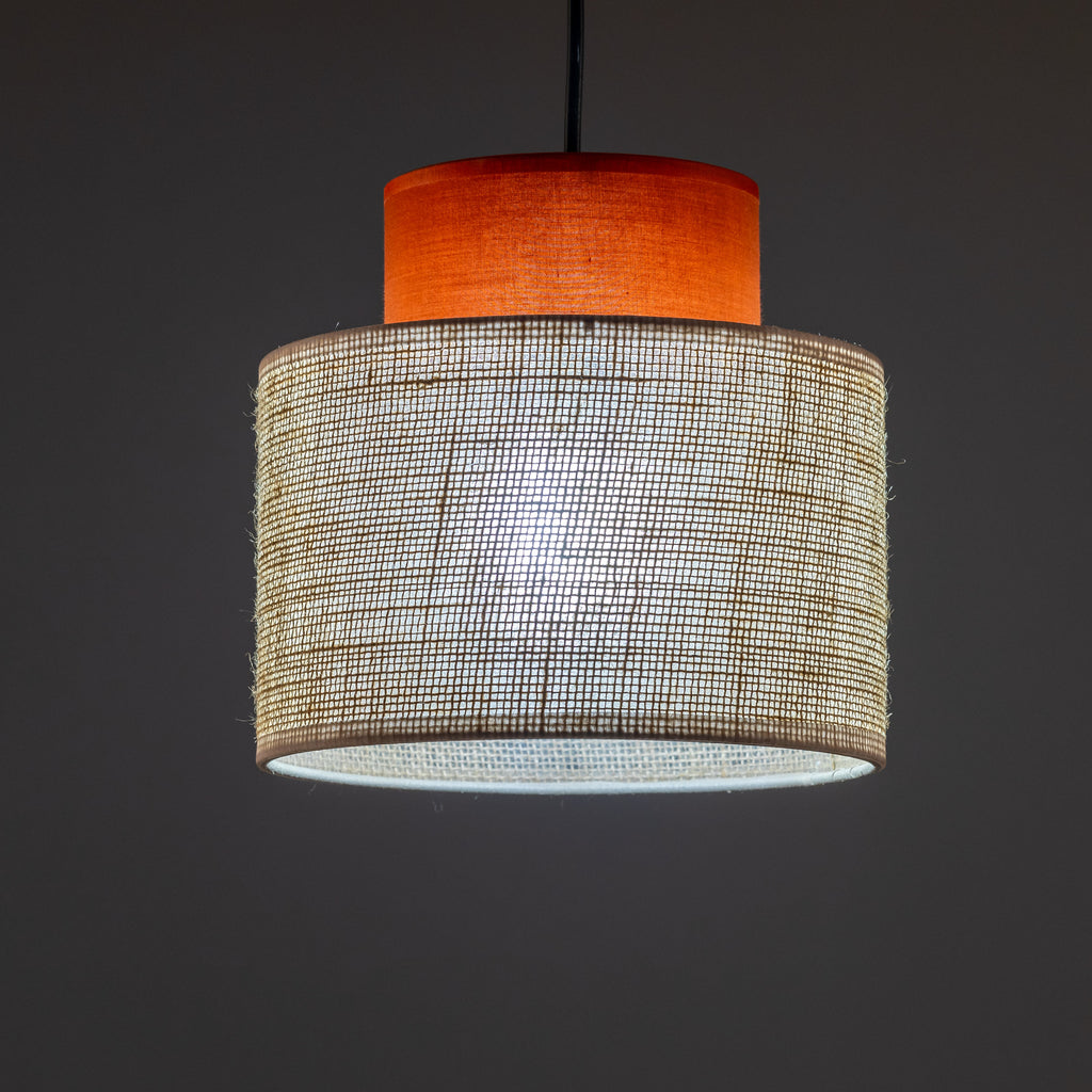 Duo Juta Woven Pendant Light