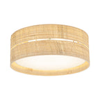 Calma Raffia Pendant Light