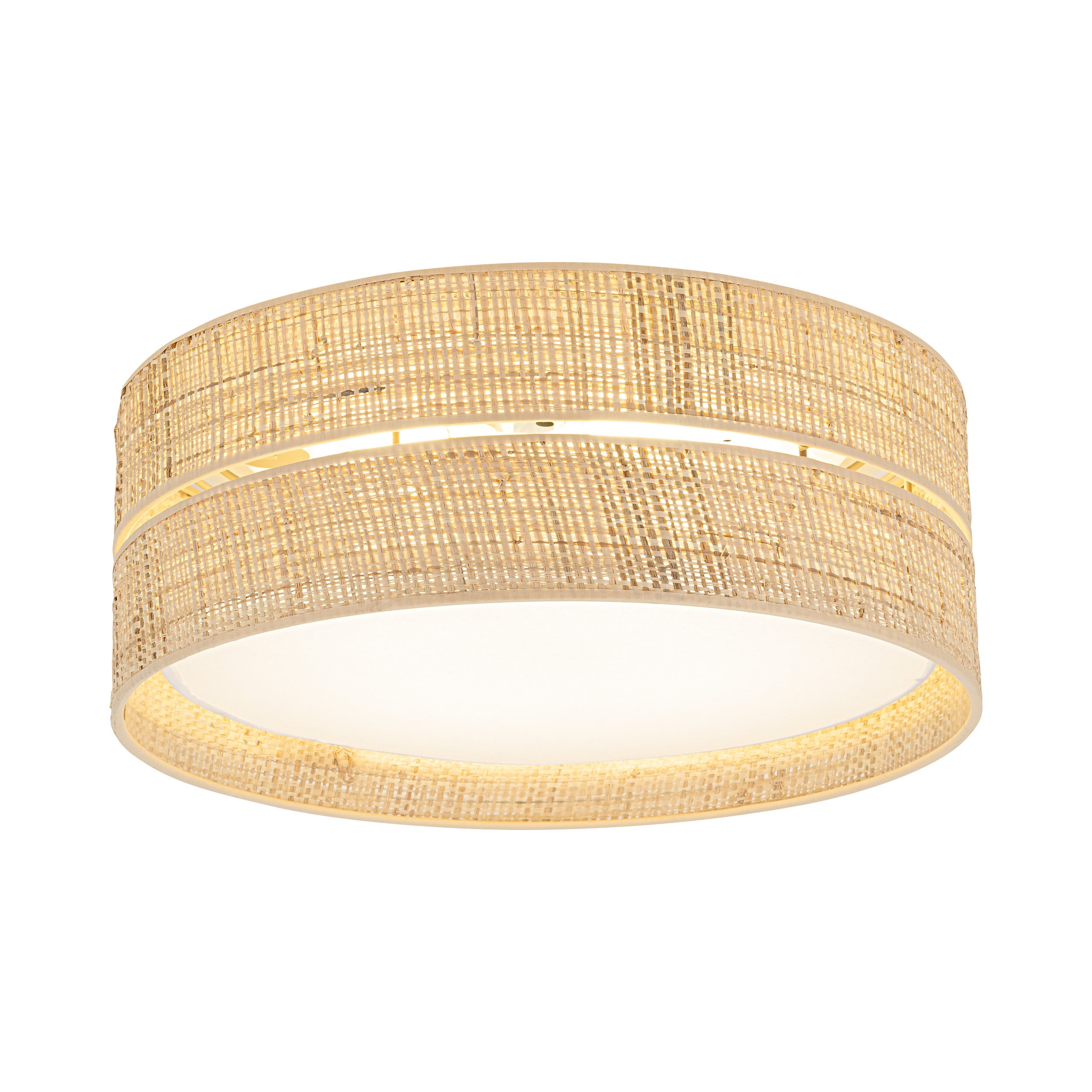 Calma Raffia Pendant Light