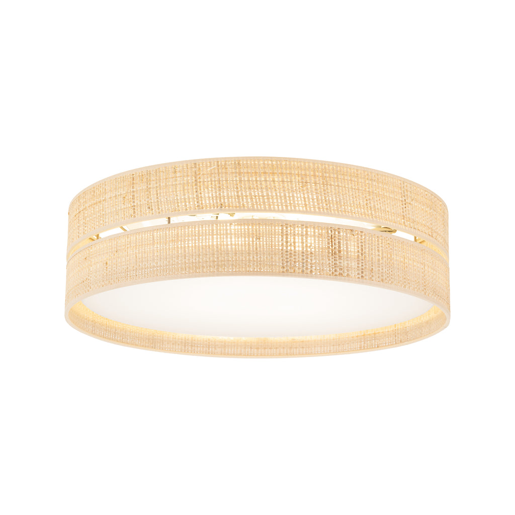 Calma Raffia Pendant Light