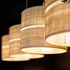 Calma Raffia Pendant Light