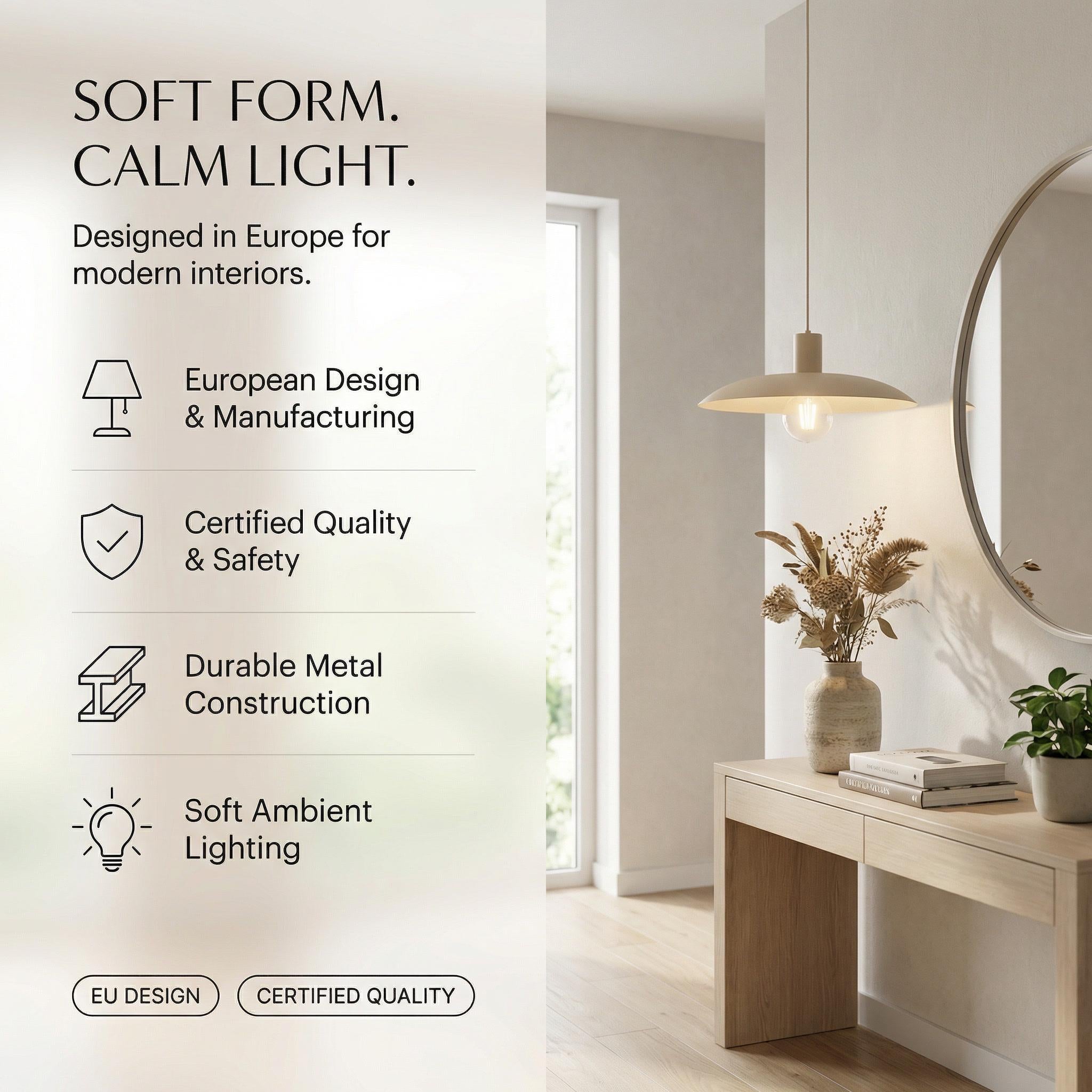 Astra Pendant Light – Brown Dome
