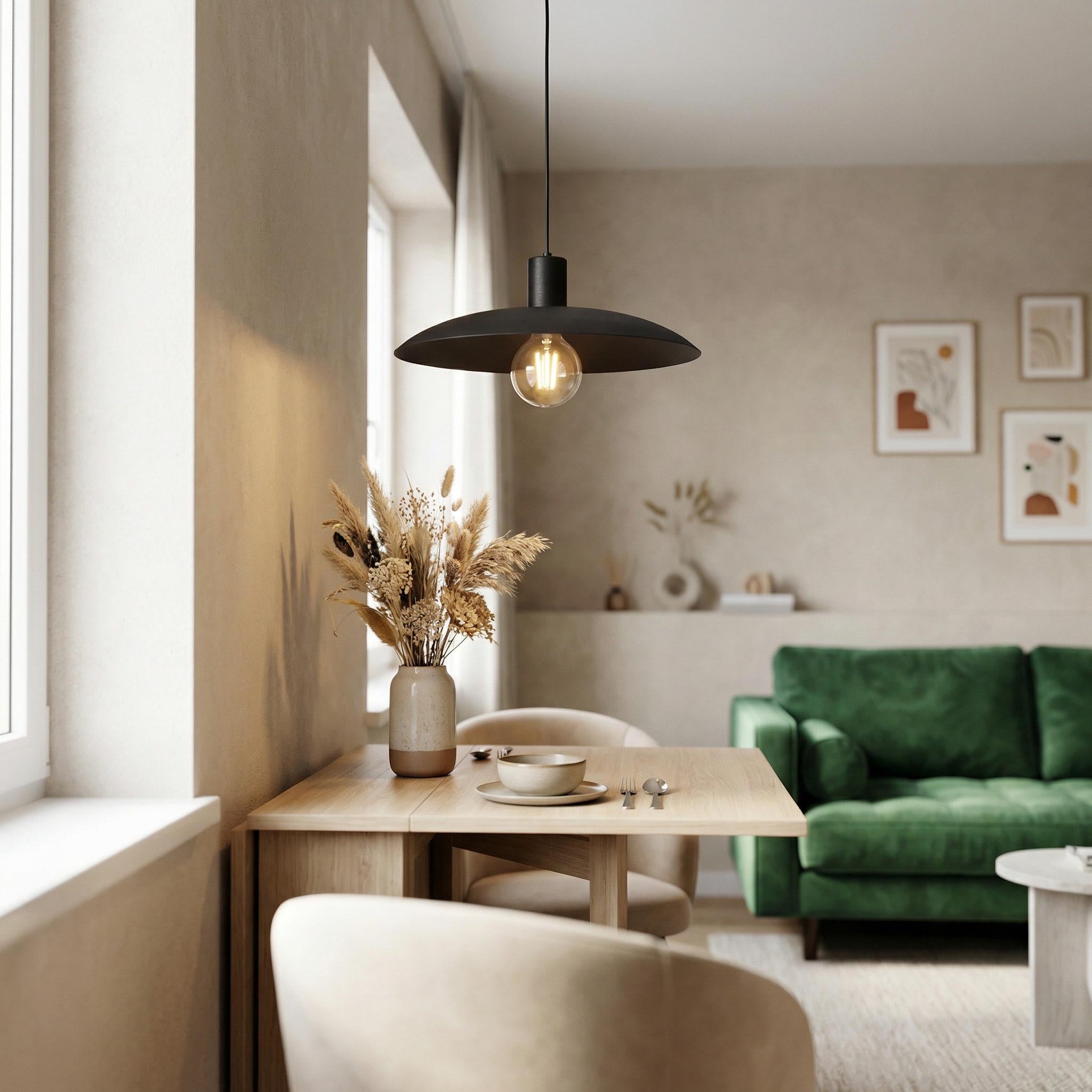 Astra Pendant Light – Brown Dome