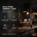 Astra Pendant Light – Brown Dome