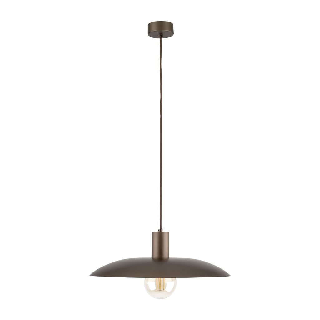 Astra Pendant Light – Brown Dome