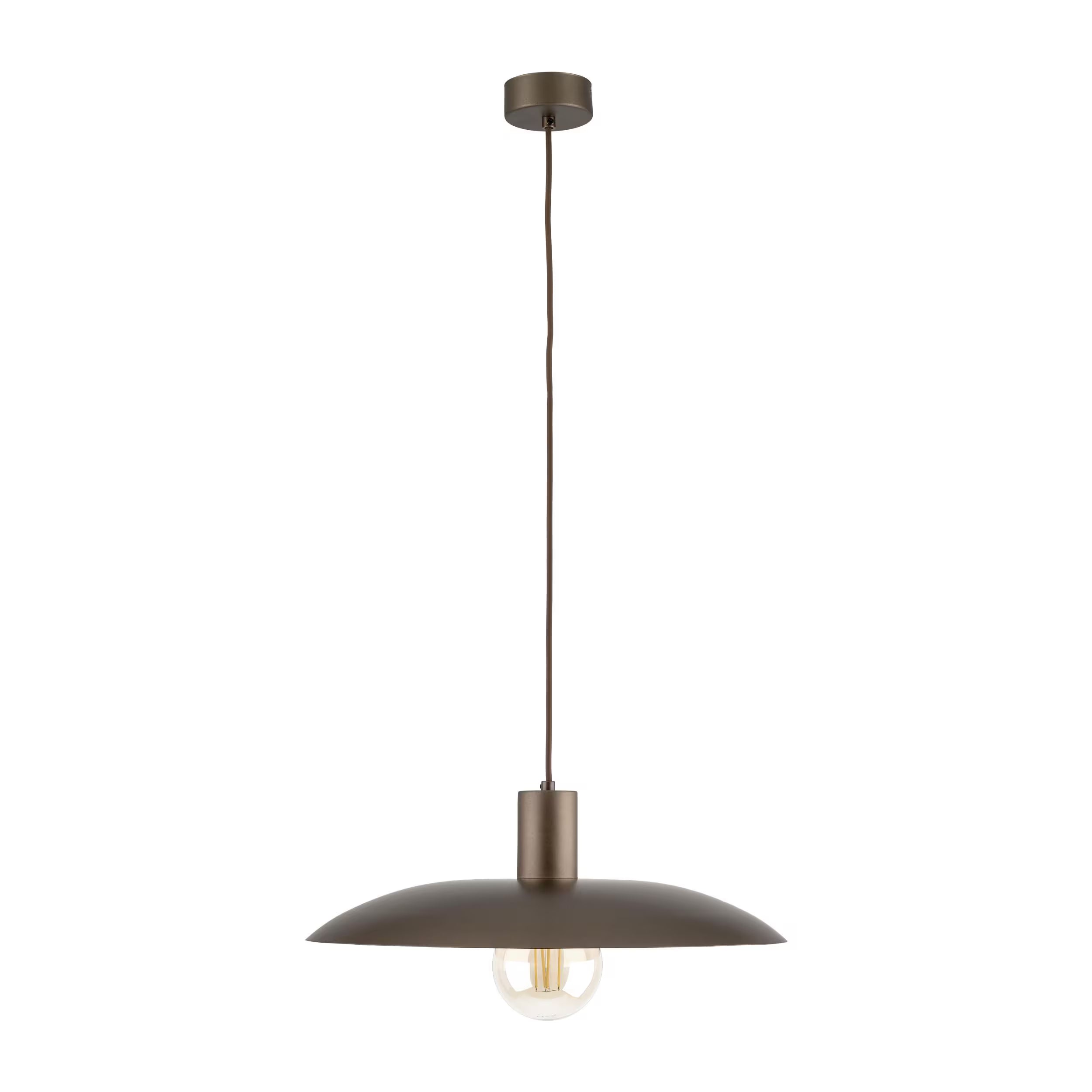 Astra Pendant Light – Brown Dome