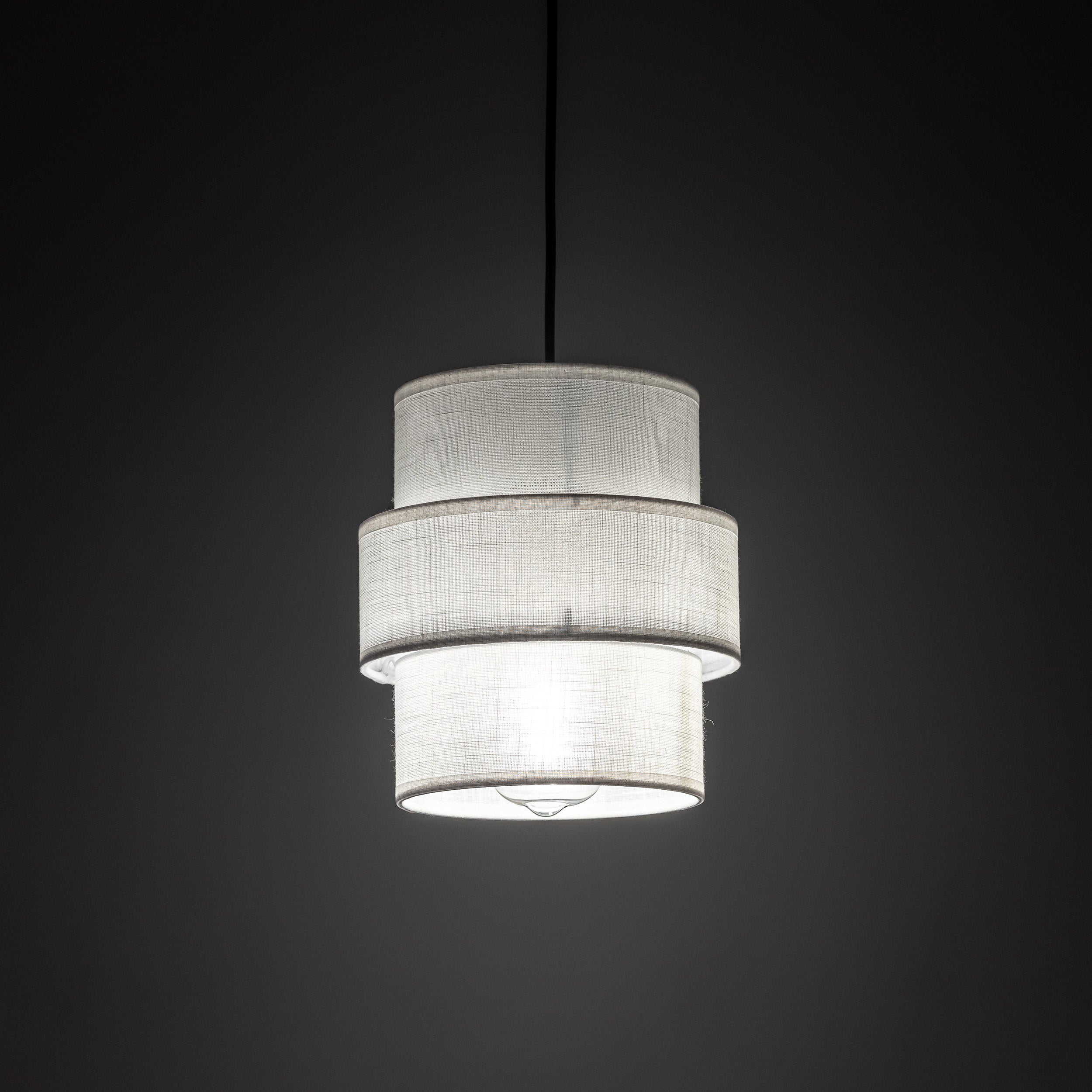 Calisto Rattan Pendant Light – White