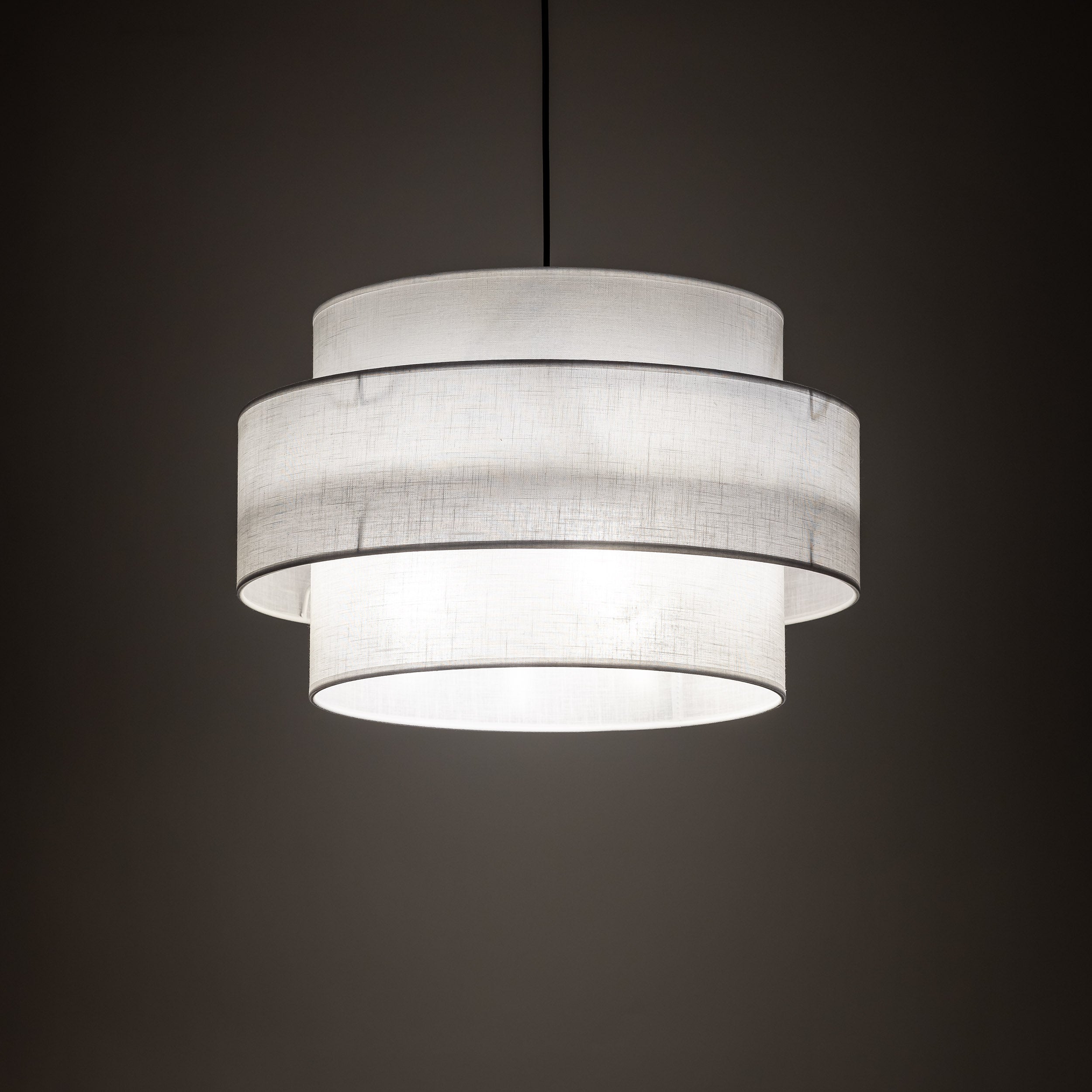 Calisto Rattan Pendant Light – White